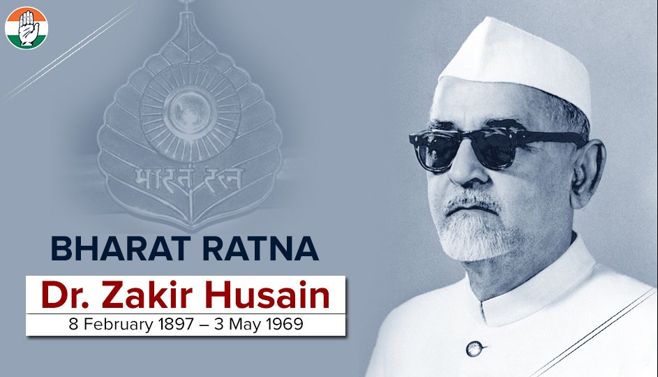Image result for dr zakir hussain president