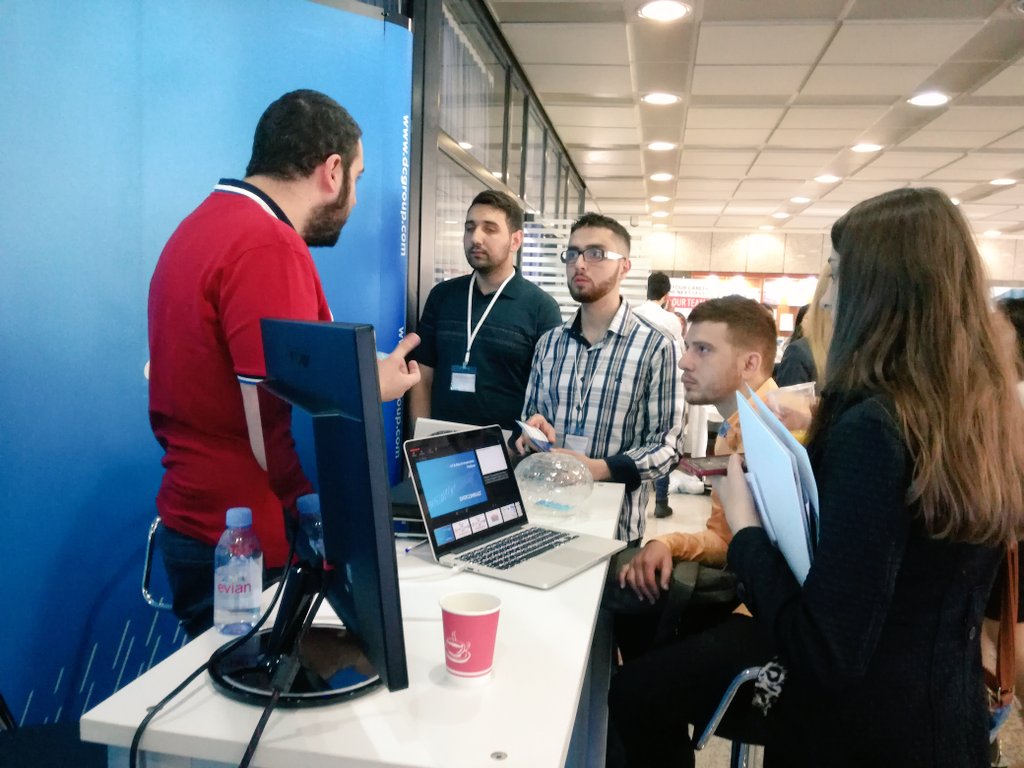 Presenting our #IoT solution the Data Orchestration Platform at #Cisco Academy Partners Forum 2017 <a href="/LebaneseUni/">Lebanese University</a> <a href="/ciscomiddleeast/">Cisco Middle East</a>