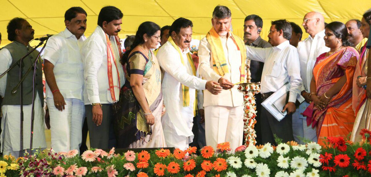 AP_SCCC's tweet photo. The most awaited #Poolavaram #Project was successfully initiated by Hon'ble #CM #NCBN https://t.co/xtIlFy7T89