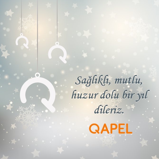 Sağlıklı, mutlu ve huzur dolu bir yıl dileriz.