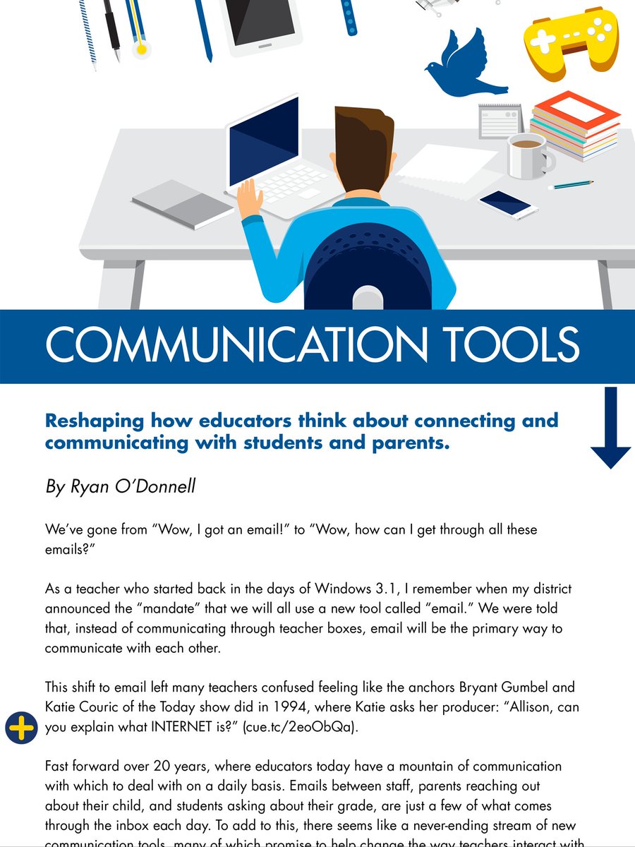 creativeedtech's tweet photo. Very excited &amp; proud to have an article published in CUE's Journal
along w/some other great educators #edtech 
https://t.co/wSzy2FW7Y9 https://t.co/HcYlWSDK3J