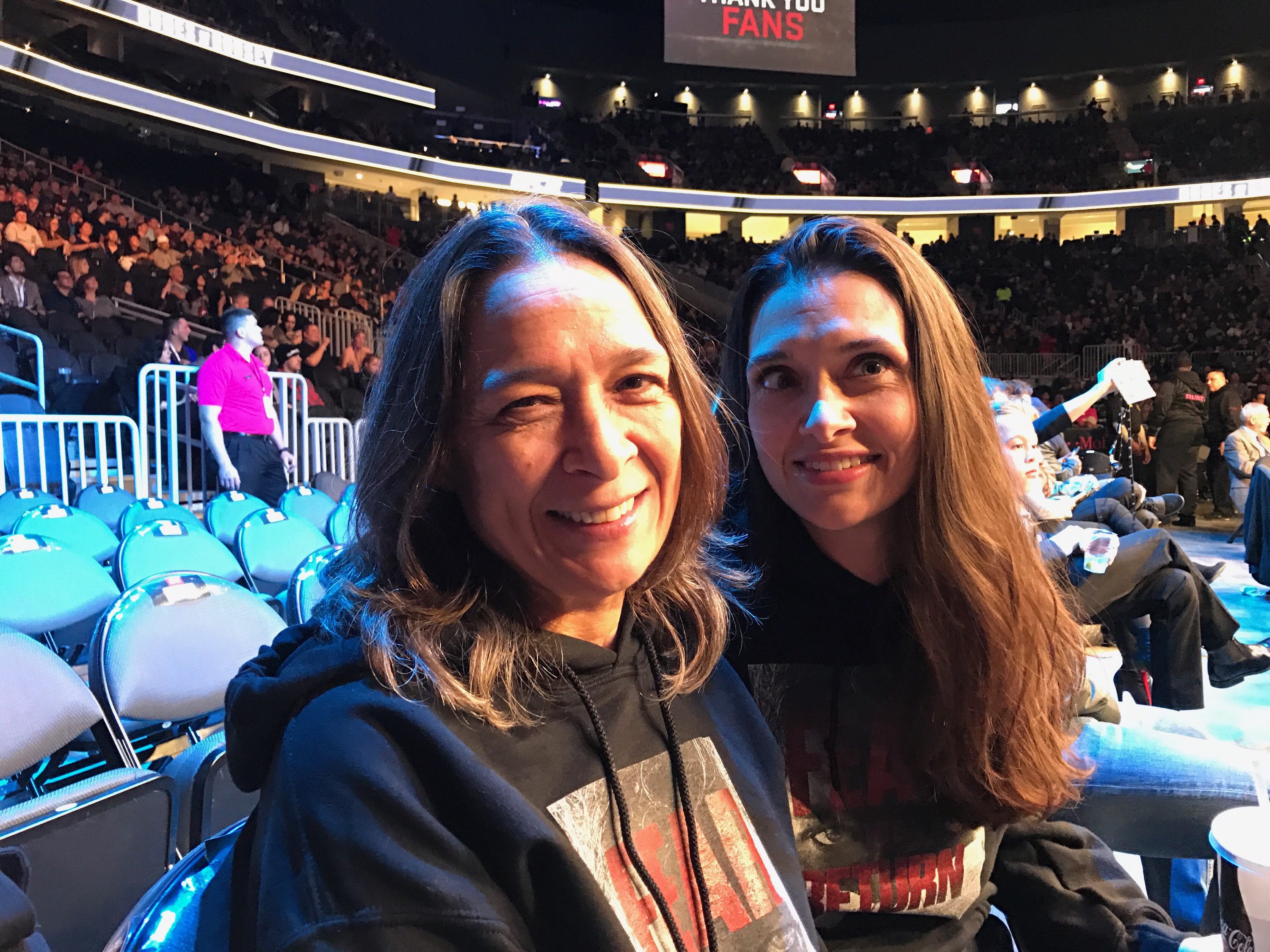 espnW on X: "It's a family affair. Ronda Rousey's mom and sister have a  simple message at #UFC207: Fear Her Return. https://t.co/Xu7JSw95bF" / X