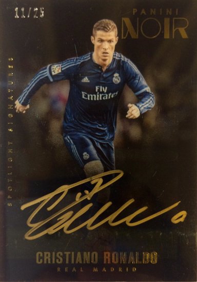 Tc Museumsoccer 16 17 Panini Noir Spotlight Signatures Cristiano Ronaldo 25枚限定 Mint池袋店 ロナウド ロナウド様 トレーディングカードミュージアム T Co Wddyi21g4i T Co Klqfbztiqc