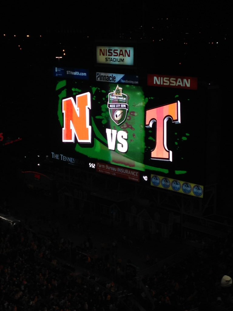 Sonia_Lynnette's tweet photo. Great win for @Vol_Football in the #MusicCityBowl - Final score 38-24 https://t.co/D5PaDquzUp