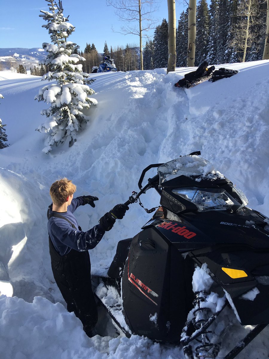 DuncMarquart's tweet image. And I thought this stock Ski-doo was going to make it out of this creek😹 #itswhatsnext