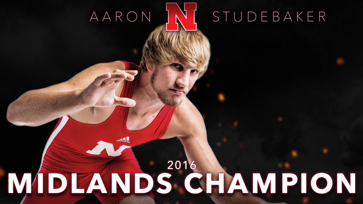 HuskerWrestling's tweet photo. 197: @Dudbaker22 wins the title at 197 with a 4-1 decision! Studebaker becomes Nebraska's third champion at #Midlands54 https://t.co/sX4fSLkaca