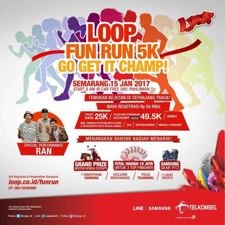 dnxvx's tweet image. Hallo Squad! Yuk ikutan Loop Fun Run! Go Get It Champ!😍😍 #loopsquadbali #loopsquad2016 #loopfunrun #pakeTCASH