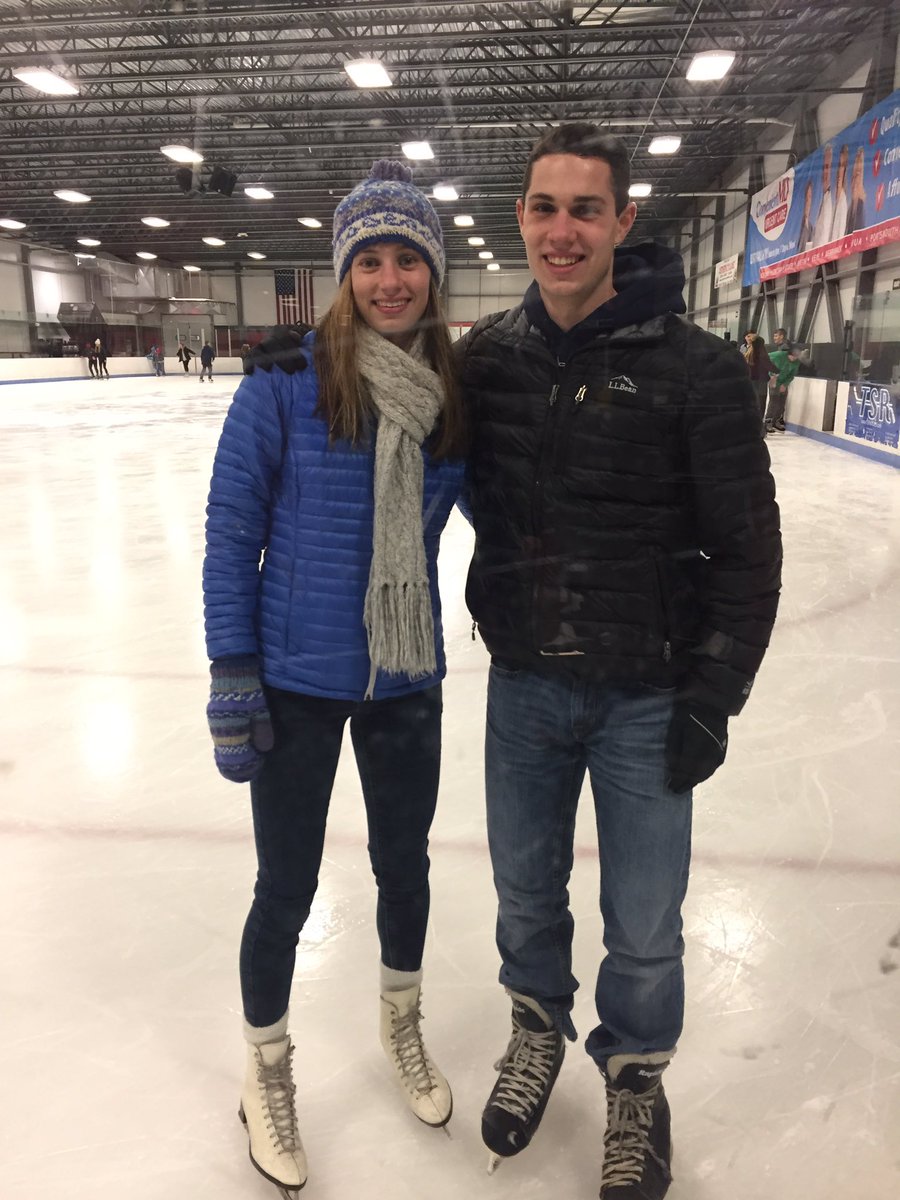 KatieBellomo's tweet photo. The twins take on ice skating   ⛸ ❤ https://t.co/YBZXXYL1n9