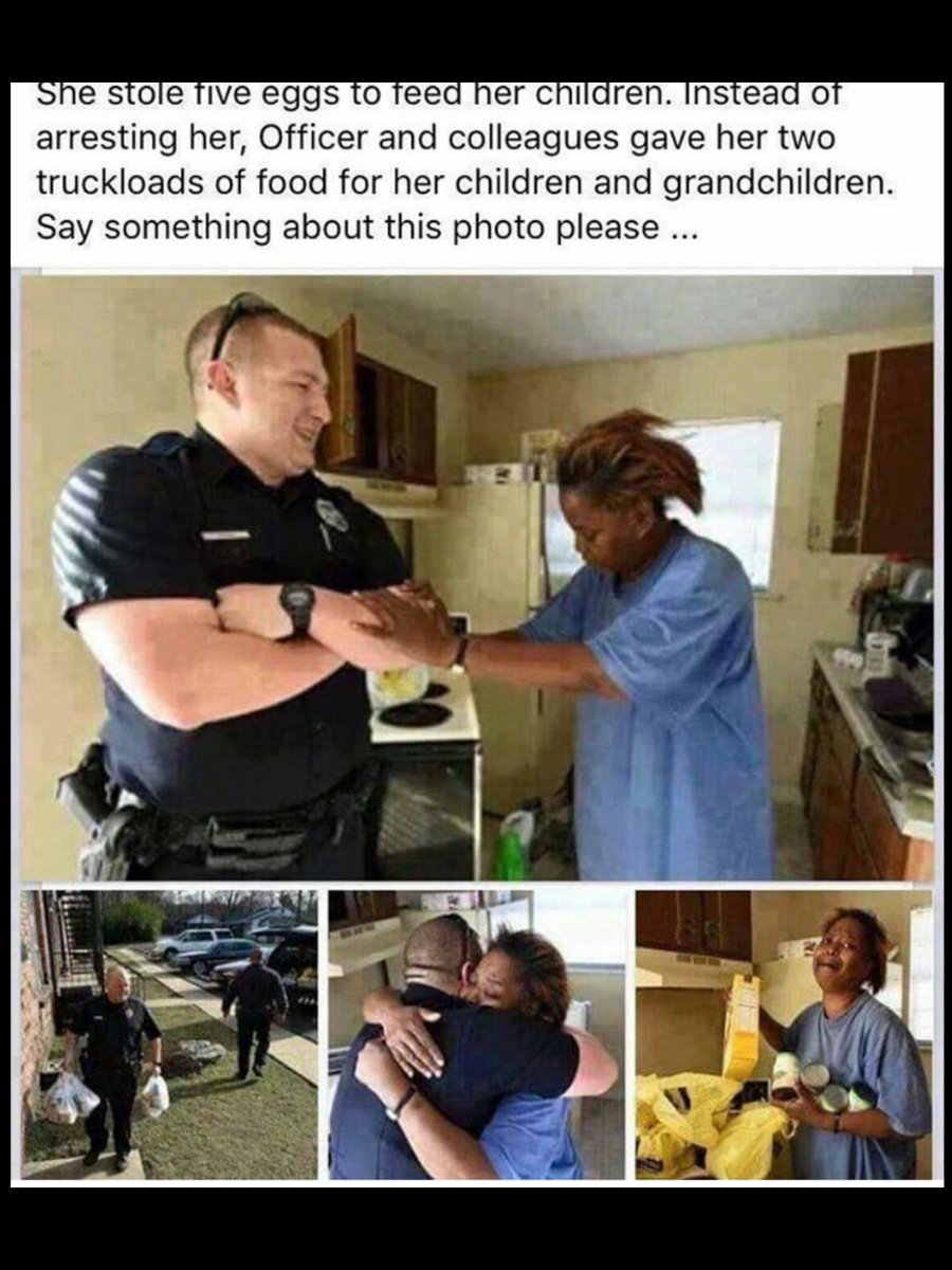 FranCifelli's tweet image. Why dosn't the media tell the good stories about our 1st responders instead of stirring the pot to cause more hate for our fellow man~♡~