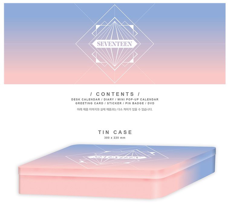 AsKHa_shop's tweet photo. [Special PO 4 Jan] Seventeen - 2017 Season Greeting (A/B ver.) - IDR 645.000,- Order https://t.co/igHcsDigJi https://t.co/uFqhFlMP6t