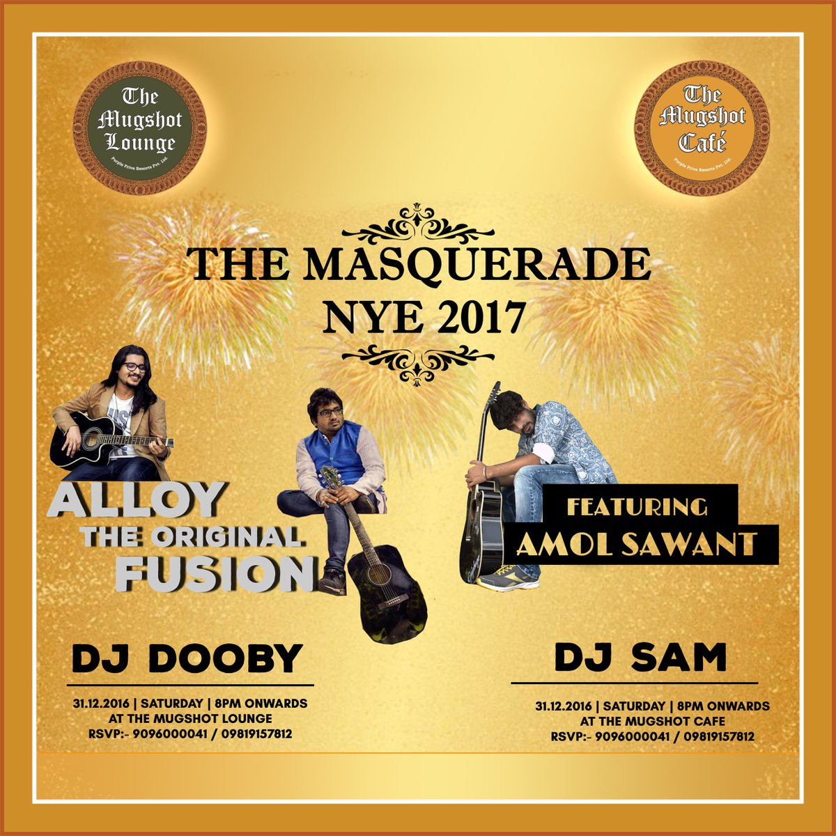 MugshotPune's tweet image. Enjoy this New Year Eve with #TheMugshotcafe&amp;amp;Lounge and spread love and fun everywhere!!Happy New year!!