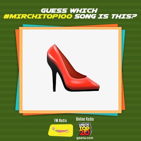 mirchiplus's tweet photo. Time to get 3rd time lucky!Which #MirchiTop100 song from 2016 do you think is this?You’ve got 1 hour to reply with the hashtag #MirchiTop100 https://t.co/eiRXT9NTbl