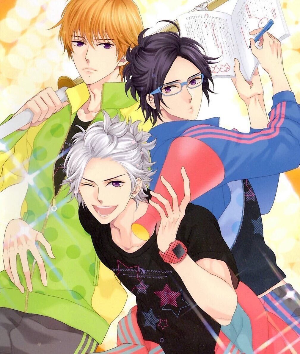 朝日奈梓生誕祭 #朝日奈椿生誕祭 #BROTHERSCONFLICT 三つ子マジ好きで