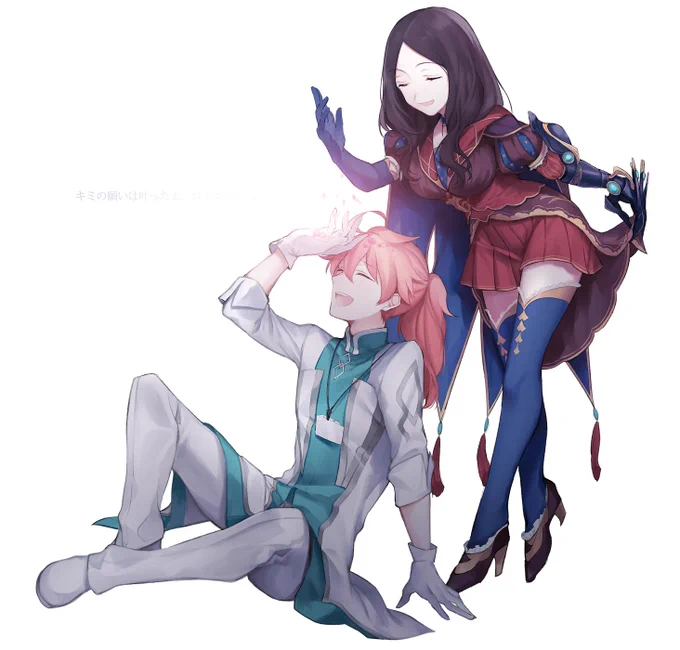 描き納めにダヴィロマちゃんおつかれさま #FateGO 