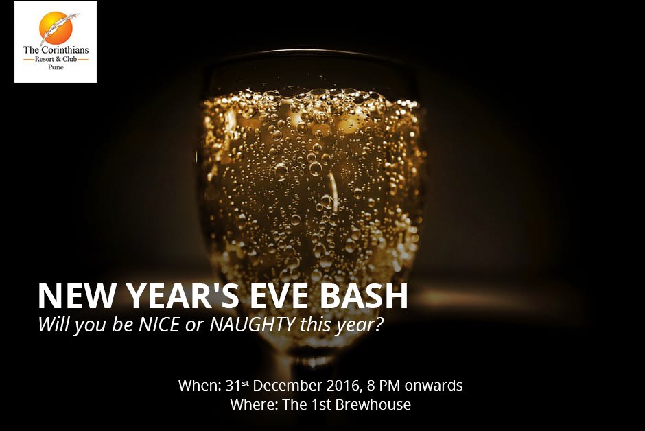 corinthianspune's tweet image. Enjoy the last few moments of the year with a cheery New Year’s Eve Bash at The 1st Brewhouse!
#NewYearsEve
