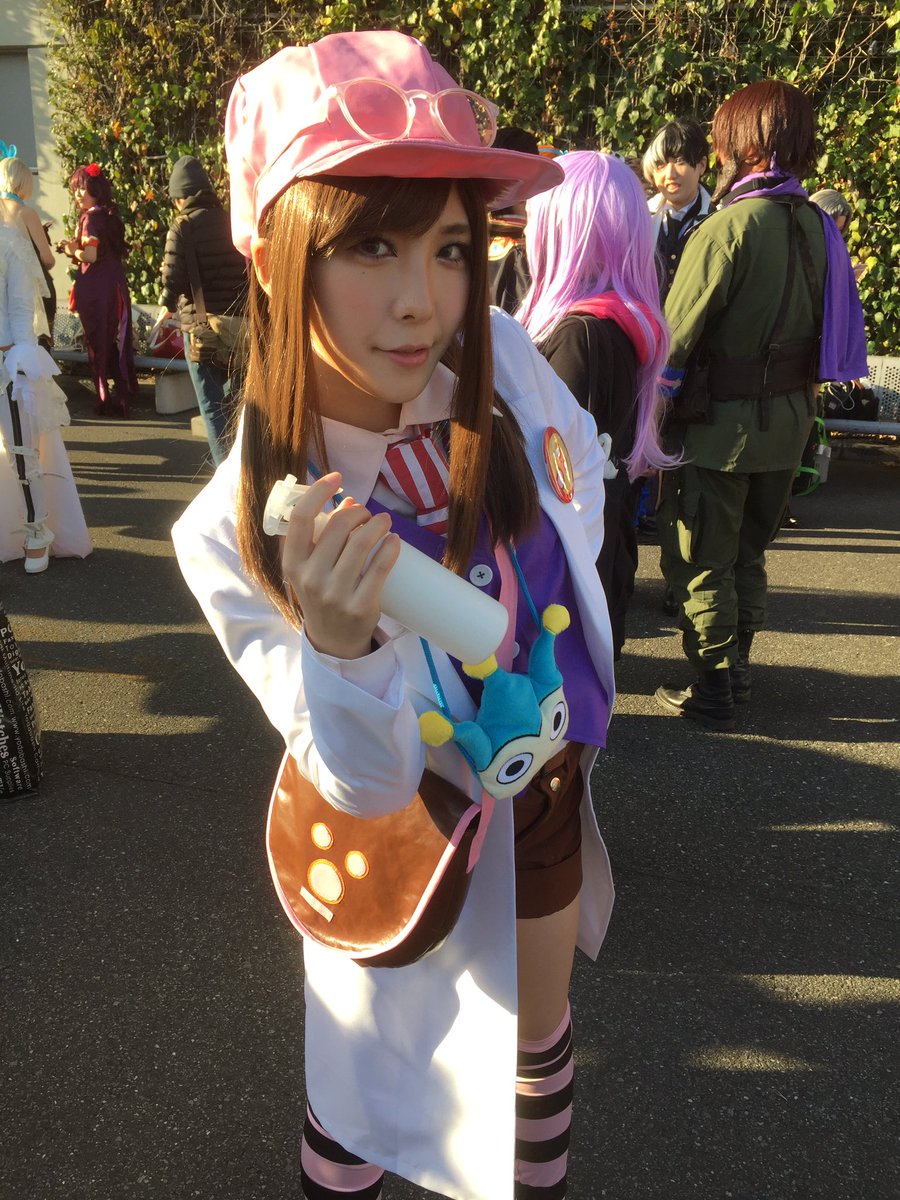 Lapin Rfaアンソロ原稿中 Twitterren C91コスプレ はるかぜちゃん Halukaz の茜ちゃんでーす 周りの小物までまさにゲームそっくり いや ゲームから出てきたみたい かわいくて明るくてハキハキした茜ちゃんでした 会えてよかったです ಗdಗ ありがとう