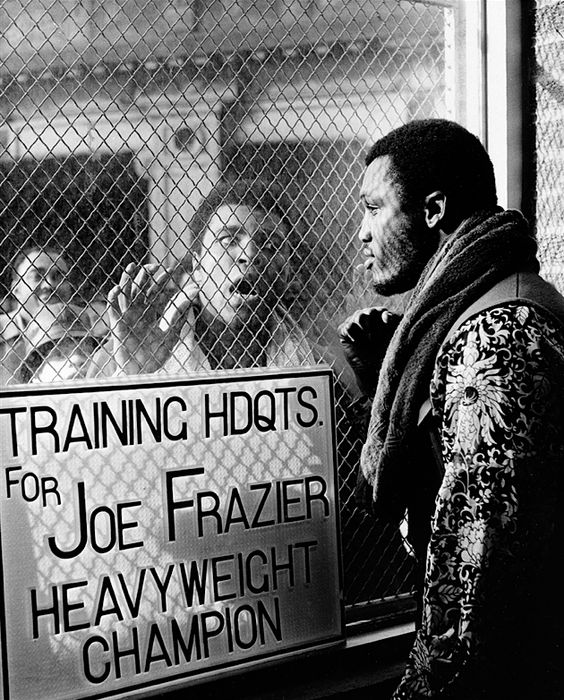 Ali Vs Frazier: 'When someone is bringing the noise, get an inch from their face with it.' #ThrowbackThursday #Boxing #HistoricMatch