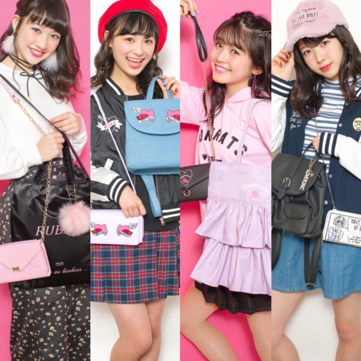 Nicola ニコラ على تويتر いま発売中のニコラ2月号で発表になった ニコモ ブランドコラボの 見てくれたかな 今年は4ブランドとも バッグっぽく持てるおさいふだったのがビックリしたなー まじ流行卍 みんなに使ってもらえる商品を って 4人とも