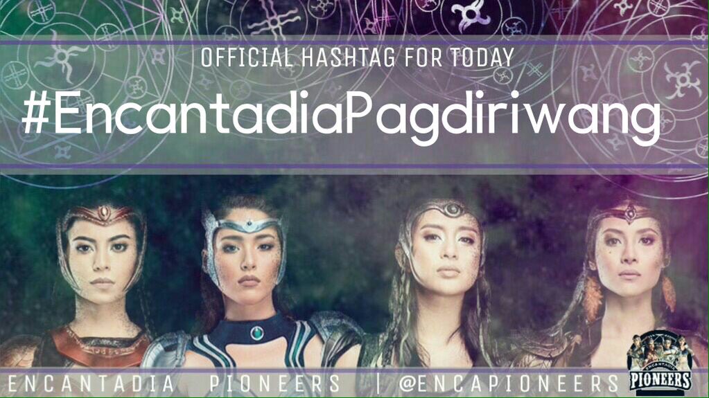 ReynaMineaOFC's tweet photo. Official Hashtag for Today | #EncantadiaPagdiriwang | Dec. 29, 2016 | Encantadia Pioneers | https://t.co/69MOeJOS0h