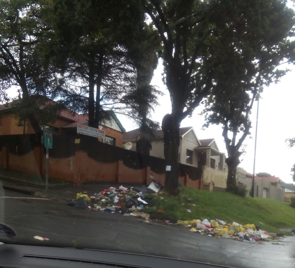 discocloud's tweet photo. @HermanMashaba please send crew to pickup filth along Albertina Sisulu from Bruma into CBD. Filth on every corner https://t.co/qu7kWjneAL