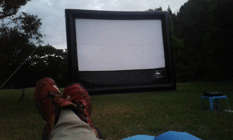 What an enjoyable evening at Sky View Open Air Cinema last night #gardenroute #knysna