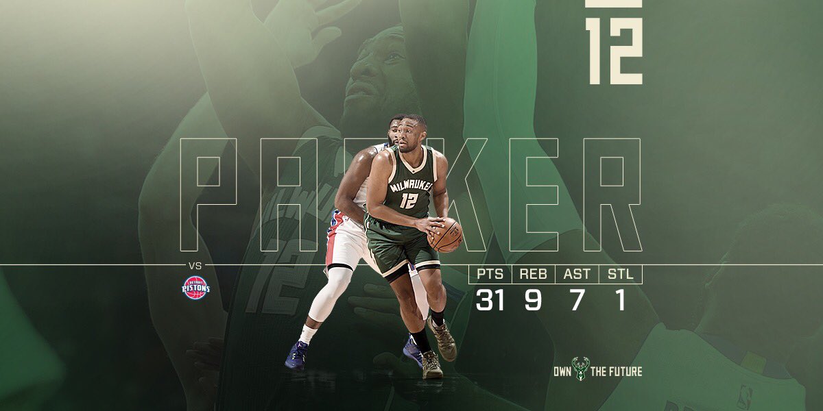Bucks's tweet image. Go strong from tip till the buzzer. #OwnTheFuture