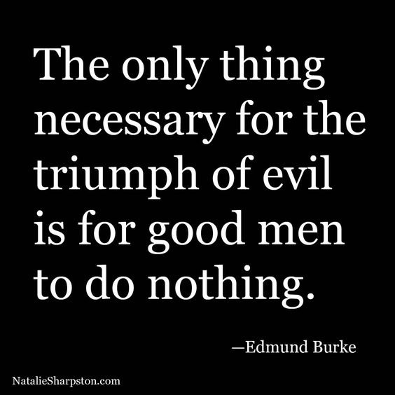 AllInForLiberty's tweet photo. We must stand for #Liberty and not allow Evil to Triumph! #AllIn4Liberty #LeadRight 🗽 Now is our time - if not now, then when? https://t.co/CsATAI0rtd
