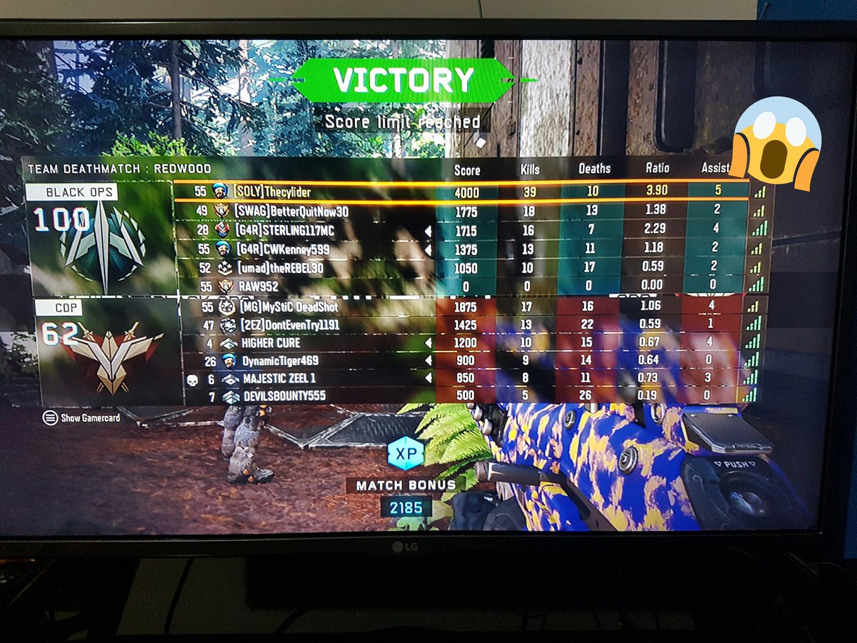 sebas99983's tweet photo. Mi mejor partida casi las 40 bajas 💣💥
Reventando en call of duty 💥💥 -DogCoC https://t.co/HCGMXvt4kJ