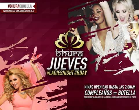 salvelvaz's tweet image. #Jueves es de #Ladies No Cover 
Ven y festeja tu cumpleaños con nosotros reservaciones al 2227065948 whatssap