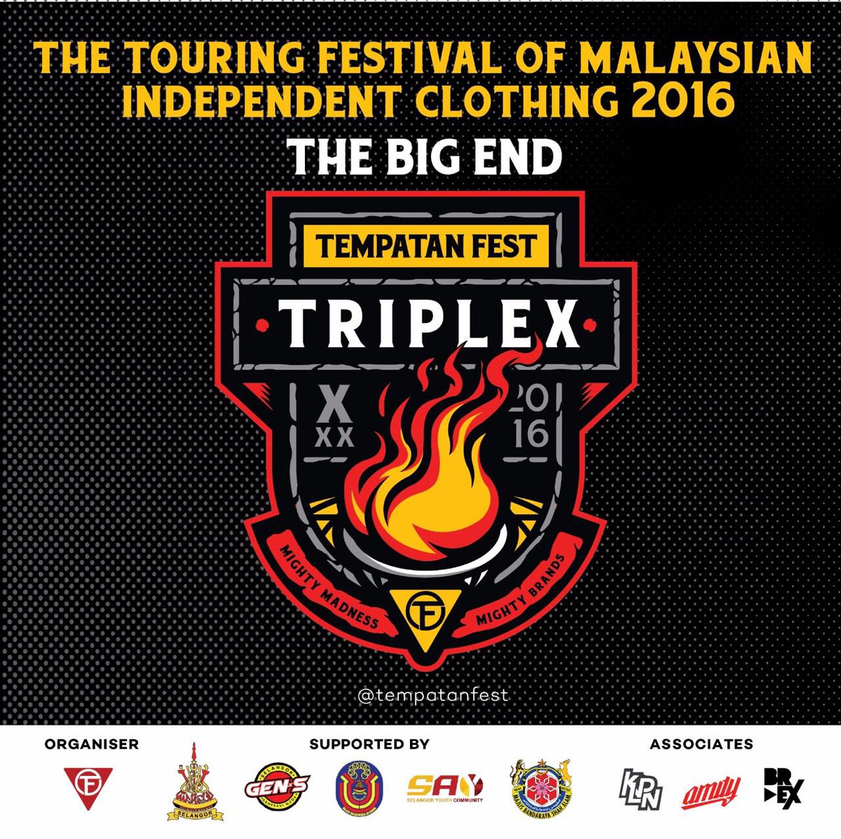 tempatanfest's tweet photo. 2 hari lagi gais. Pack up your guns &amp; your soldiers too #TFTripleX https://t.co/6lB42wG6Ek