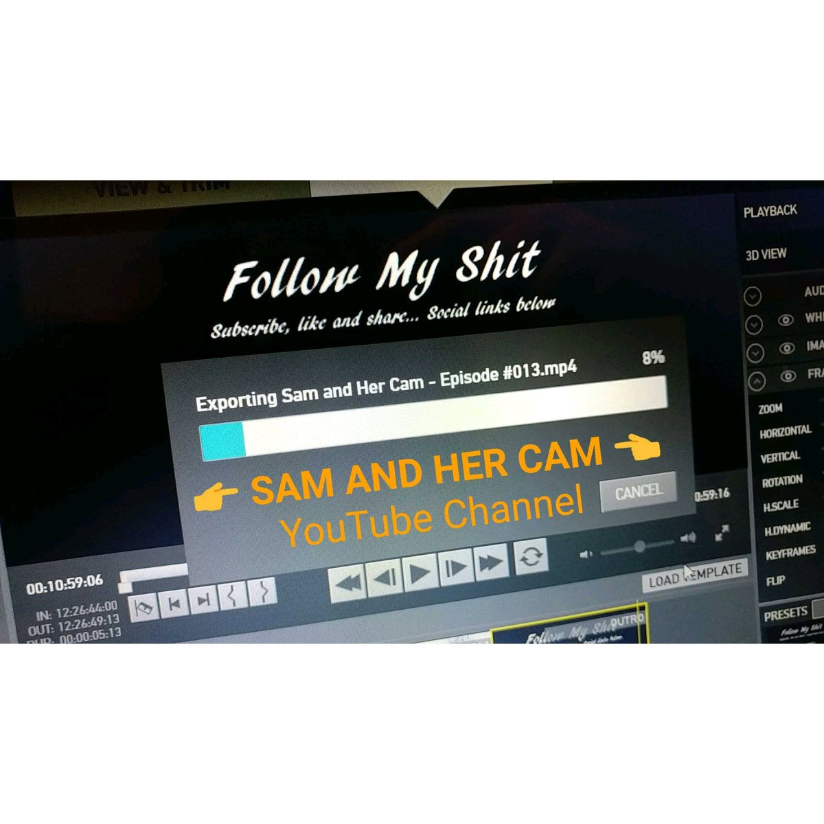 WongThis's tweet photo. Just finished editing my newest #YouTube video. It will be up shortly, so make sure to #LIKE and #SUBSCRIBE to my channel. #SamAndHerCam https://t.co/FMHBt6F1Iu