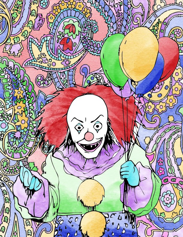 BlossomingSun's tweet photo. @ChucklesColors Thanks so much for asking me to color with you! It was a lot of fun. Here's my coloring! https://t.co/z2ptXWN428
