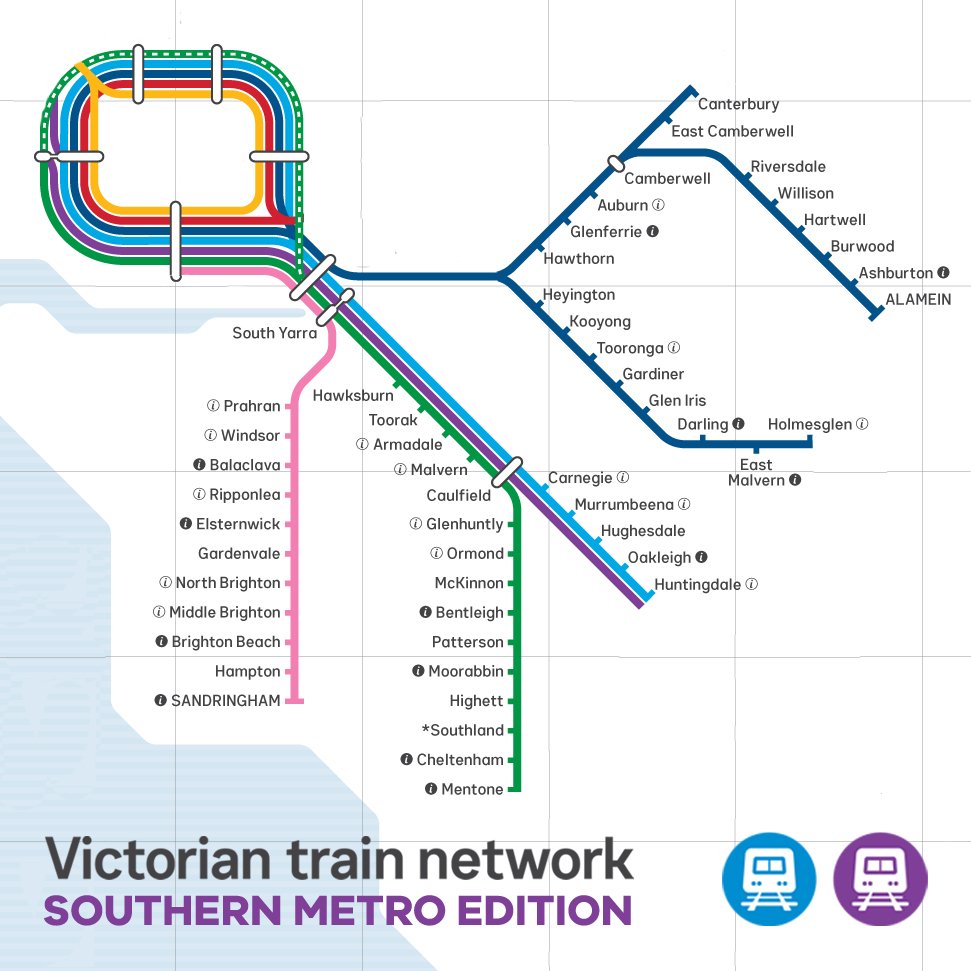 philipdalidakis's tweet image. New #SpringSt @ptv_official #RailMap is great, but this #SouthernMetro one has #thebestofeverything @DanielAndrewsMP fb.me/2cXdw9U47