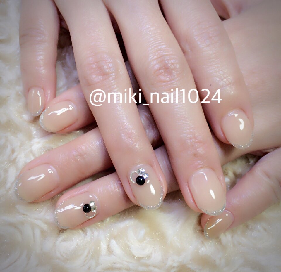 Miki Nailさんのツイート さちよさん 大人なヌーディカラー シアーカラーネイル ヌーディネイル ネイル Nail ネイルデザイン セルフネイル ジェルネイル 福井 大人ネイル 可愛いネイル かわいいネイル シンプルネイル 簡単ネイル ネイルチップ スカルプ オフィス