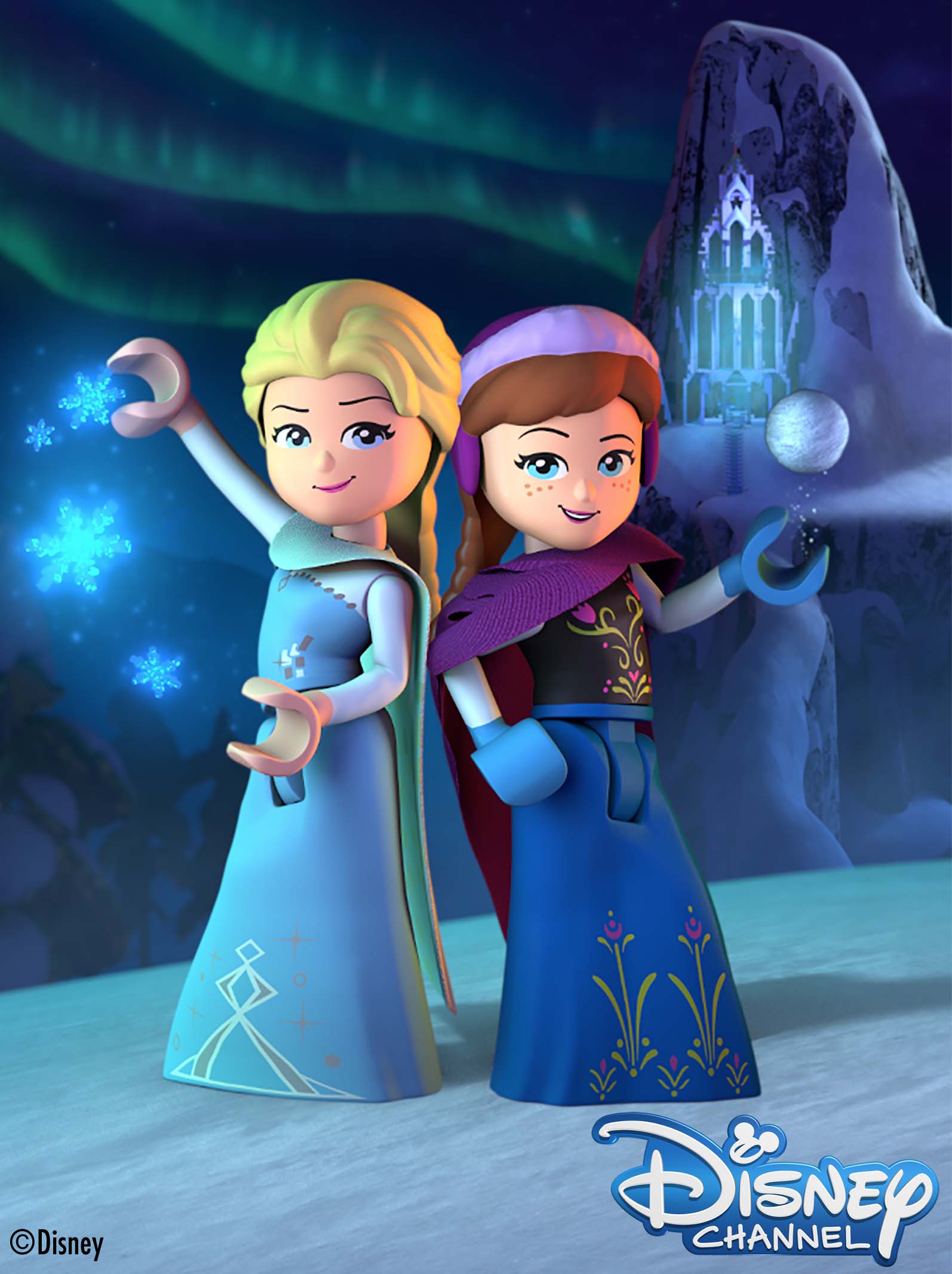 ディズニー チャンネル公式 17年注目作品 2月放送予定の Lego アナと雪の女王 オーロラの輝き は 映画のその後を描くオリジナル ストーリー Legoで表現されたキャラクターや コミカルなシーンなど見ていて楽しい作品に仕上がっています