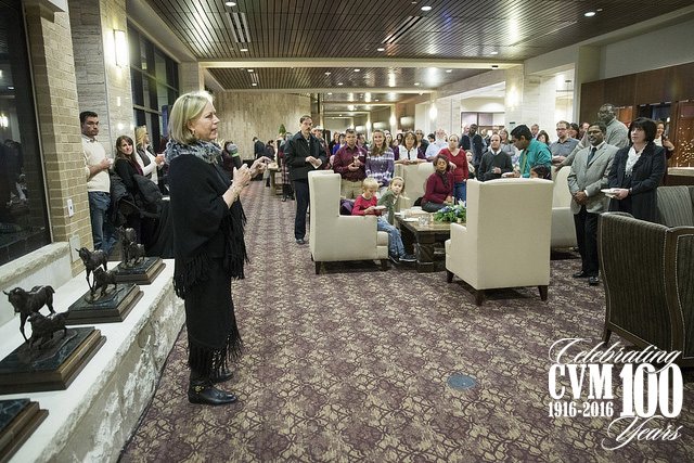 tamuvetmed's tweet photo. 12/9/16: #CVM100 events come to a close with "A Centennial Holiday Celebration" at the new VBEC. #2016inReview #TAMU https://t.co/7SnHwWRiRi