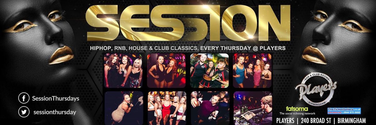 SessionThursday's tweet image. Tonight we celebrate the last Thursday of 2016 in style 🌊

@SessionThursday 
@PlayersBarBham 

GL link below 🎈

fatsoma.com/SessionThursda…