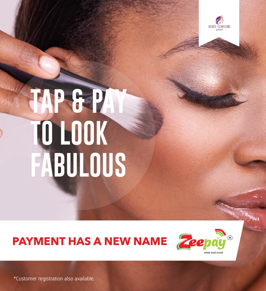 ZeepayGH's tweet photo. LOOK FABULOUS THIS HOLIDAY SEASON.
Tap and Pay for your beauty services at Beauty Technicians (Locate them at Dzorwulu, 020 000 9203)#Zeepay https://t.co/JrJONmhXZ9