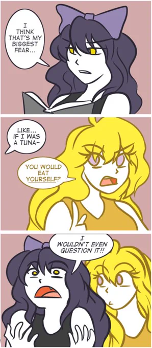You're not the only one, Blek :)

#RWBY #bumbleby 