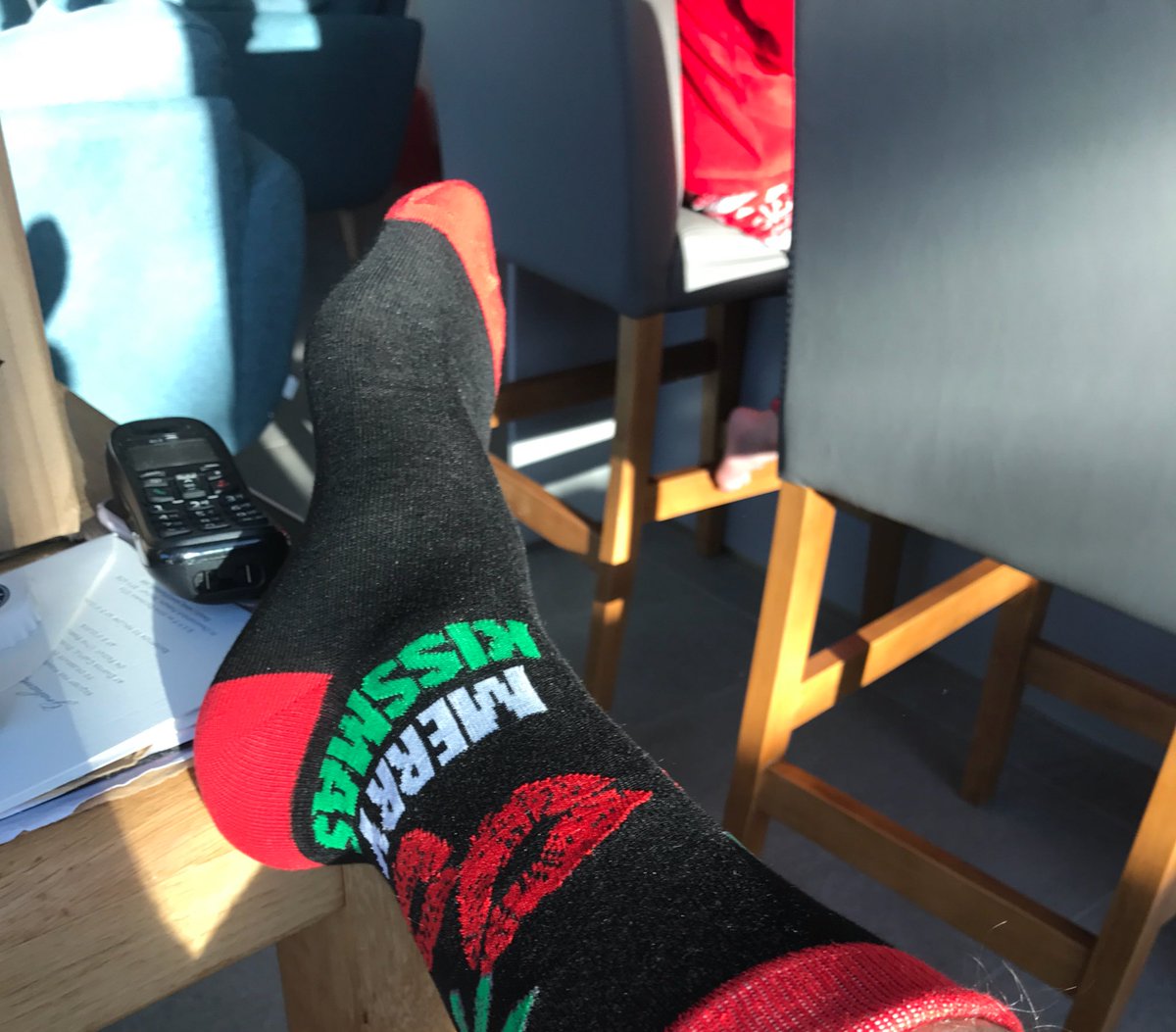 PeteSnodden's tweet photo. Is it bad to be wearing these post Christmas @smartscomm? #take2foru https://t.co/4PSAly59Mf