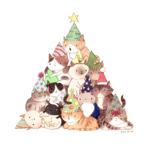 alturanx_io's tweet photo. Merry CatsMas #Christmas #ChristmasTree #Cats #Tumblr2016 https://t.co/gq4poEP5S9