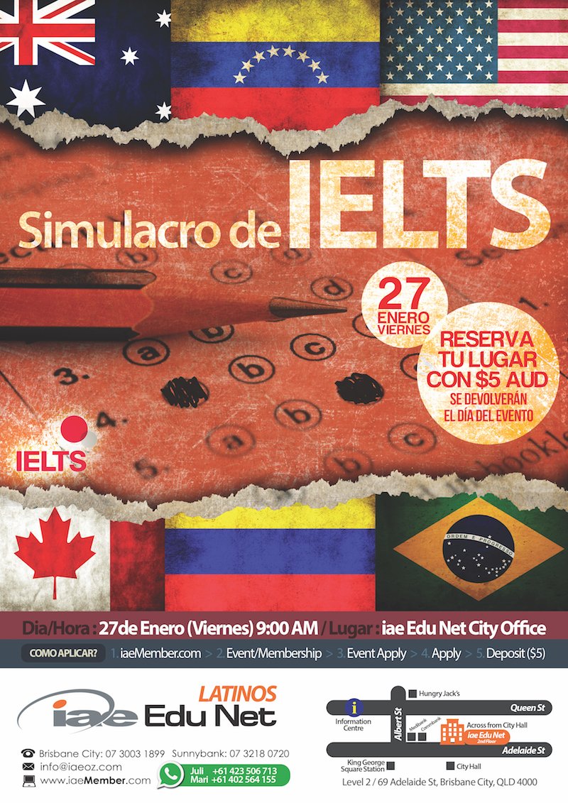 latinosiae's tweet photo. Este 2017 vuelve nuestro nuestro Simulacro de IELTS GRATIS Inscríbete ahora mismo: https://t.co/nNQO18SQPA , y conoce tu nivel de ingles https://t.co/xeX7Flcdiv