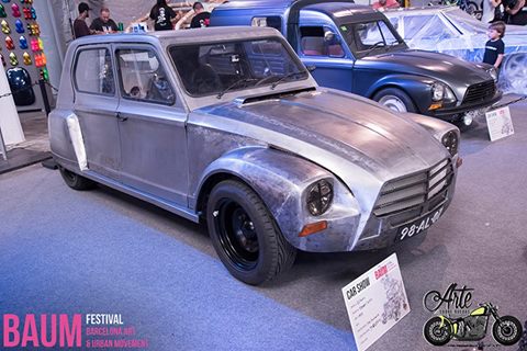 BAUM_Fest's tweet photo. En el #CarShow de #BAUM2016, el premio del Best of Show EU ha sido para el #Citroen Dyanne´72 y su propietario @jb.customs. ¡Felicidades! https://t.co/A0AQ8EatFw