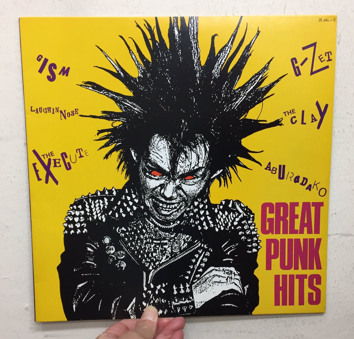 本店2Fツンツン頭ジャケ新入荷】GISMやあぶらだこ、ラフィン・ノーズら