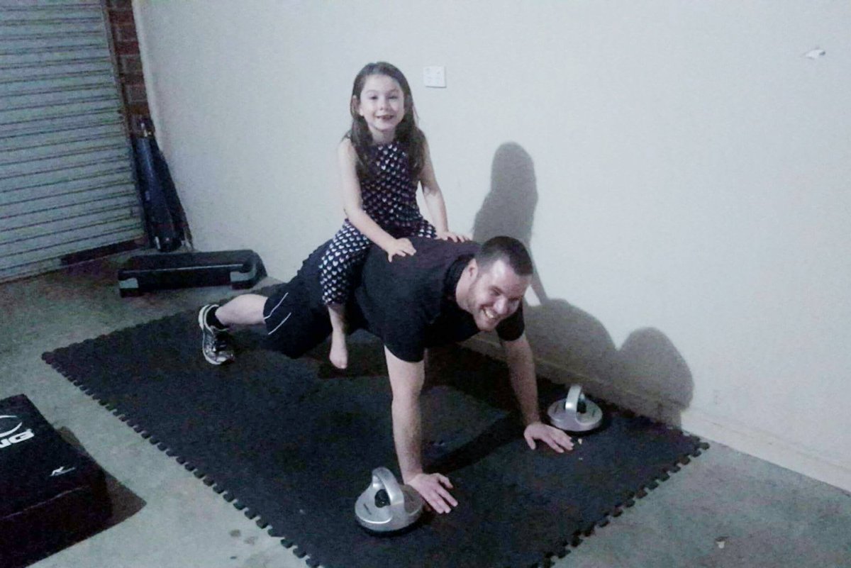 My PT started so young but maan she kicked my butt 😂