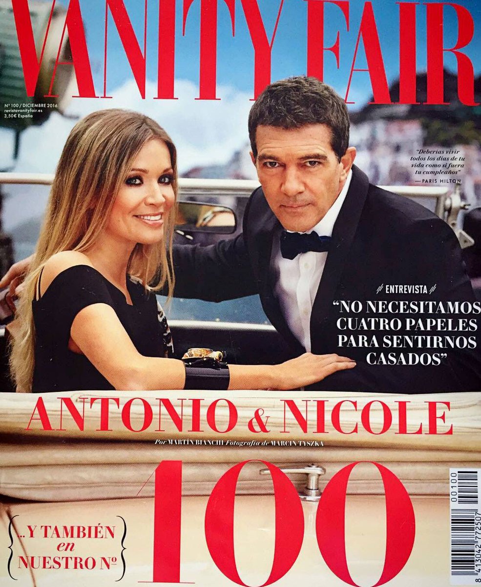 herascasado's tweet photo. Honored to be featured in this year's Vanity Fair España #Vanity100 with Javier Perianes! @VanityFairSpain https://t.co/r9LRYSfOvq