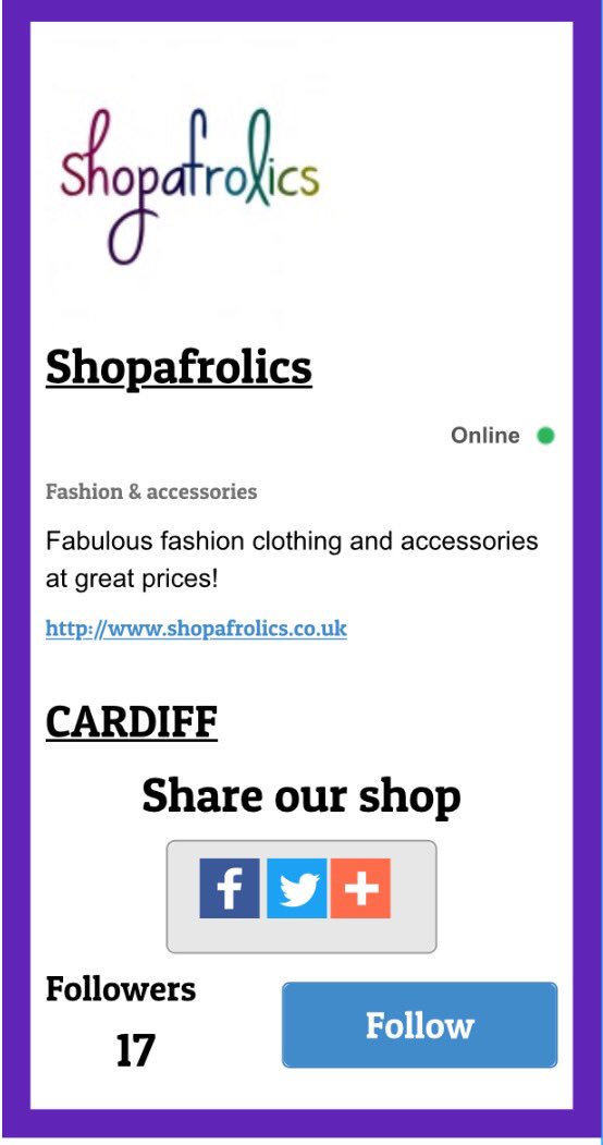 LoveAListUK's tweet photo. #savemoney with the exclusive #deal from @Shopafrolics on #shareourshop! #cardiff #fashion #style #RT

https://t.co/lL9Cduy1lC https://t.co/YJG7F4NEEw