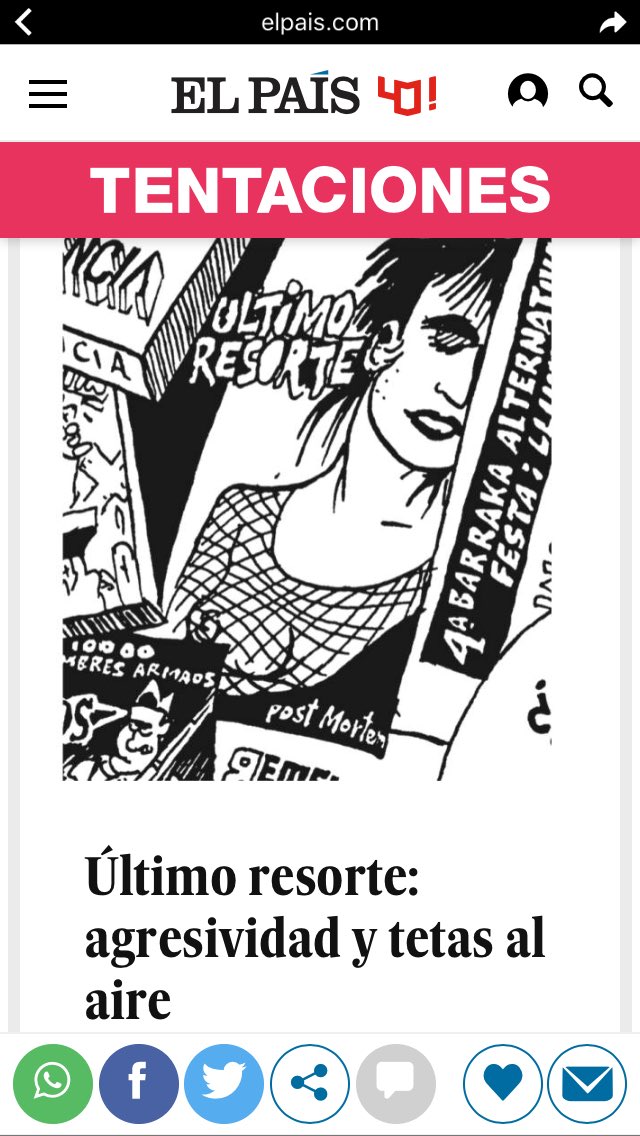 TGL_LFnTK's tweet photo. #UltimoResorte en el relato #punkperoquépunk de @iago_fernandez en @tentaciones @cazagra @LaFonoteca #punk #punkBCN https://t.co/3EDEJhHwl0 https://t.co/tMPx4cenT7