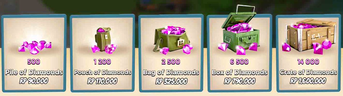 willfenjidotcom's tweet photo. jual diamond Boom Beach Android iOS murah resmi terpercaya. beli di https://t.co/iBuR2sgppv

#JKT48Cafe
#RedbonsPulomas
#MakasihAnies https://t.co/CCJswGR3hR