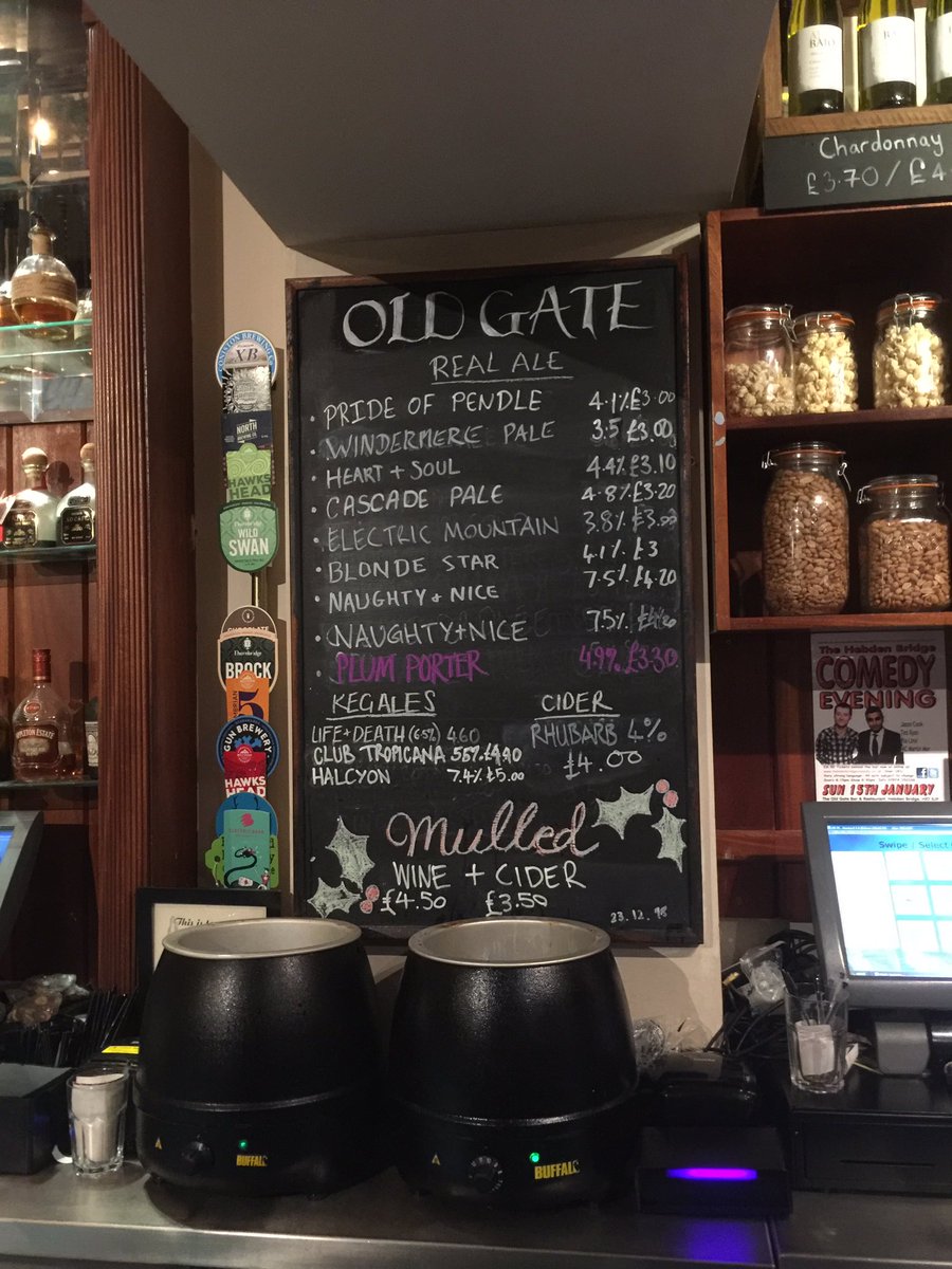 BriggsonBeer's tweet photo. Cheers @OldGateHebden for a superb drinking experience y'day.Staff polite&amp;efficient too. 10 ales on. Beer Utopia. https://t.co/bRATSI0O7L
